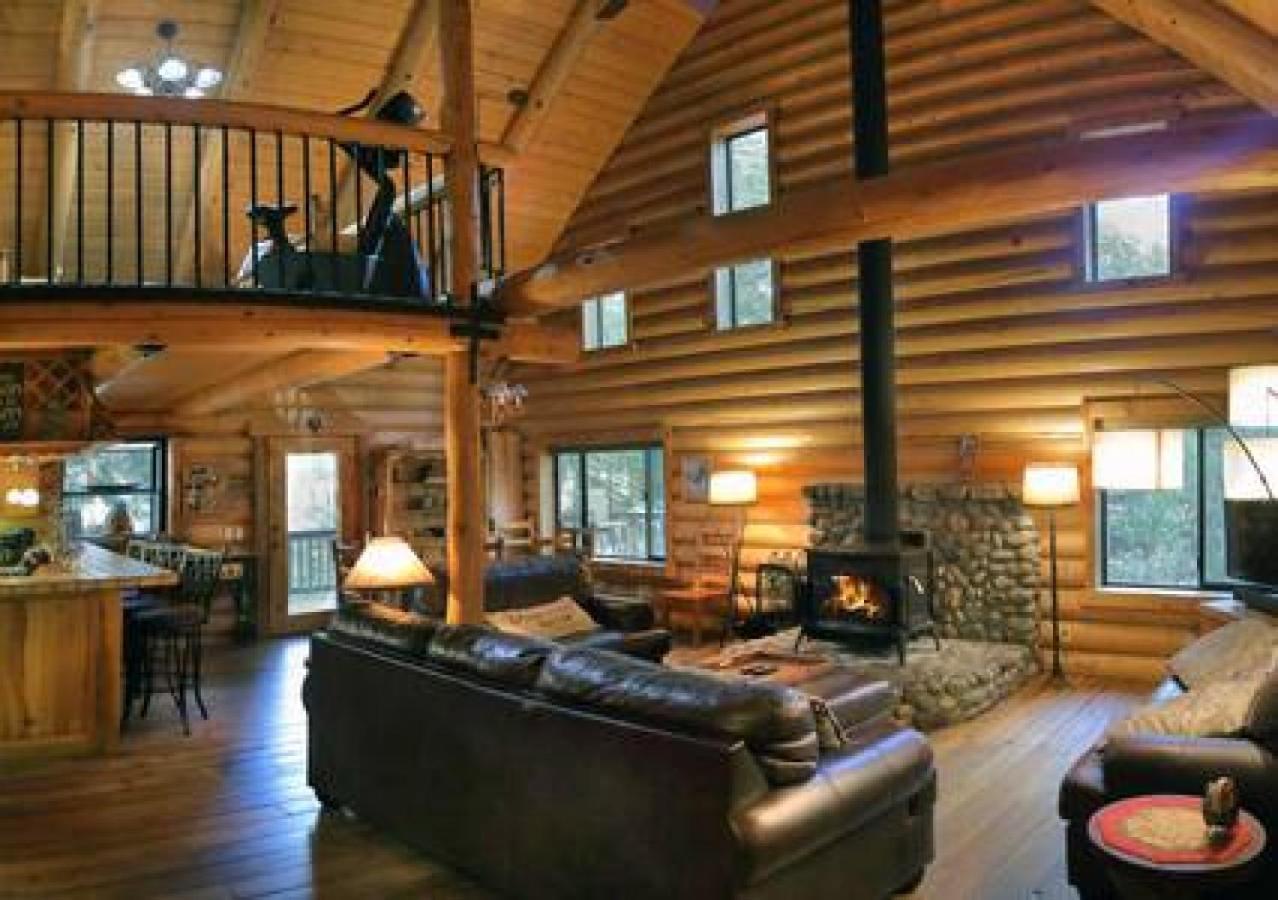 Eagles Nest - Natural Log Cabin With Guest House Idyllwild Exterior foto